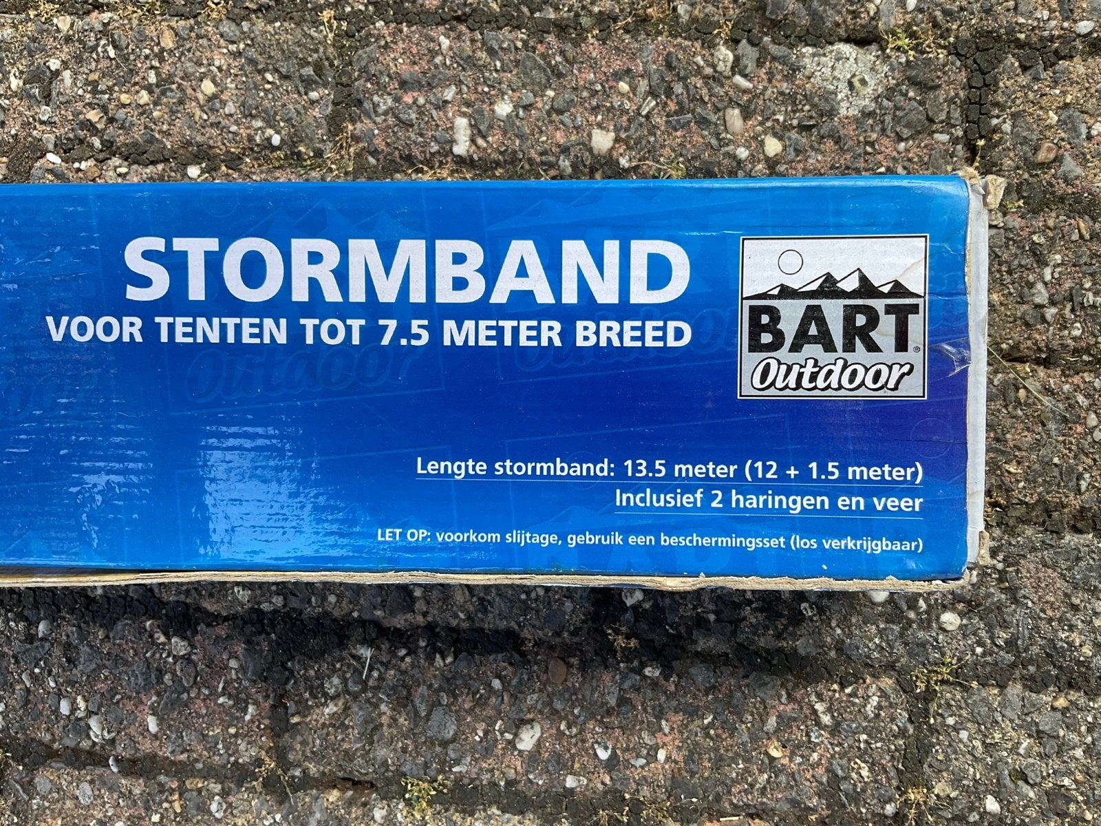 Stormband voor voortenten tot 7.5 meter breed - Bart Outdoor, Ophalen of Verzenden, Zo goed als nieuw
