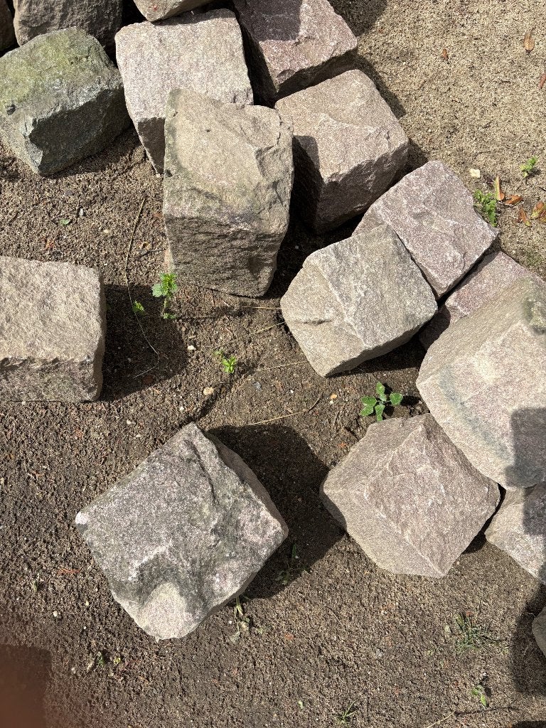Tuinstenen, Ophalen, Gebruikt, Beton, Terrastegels