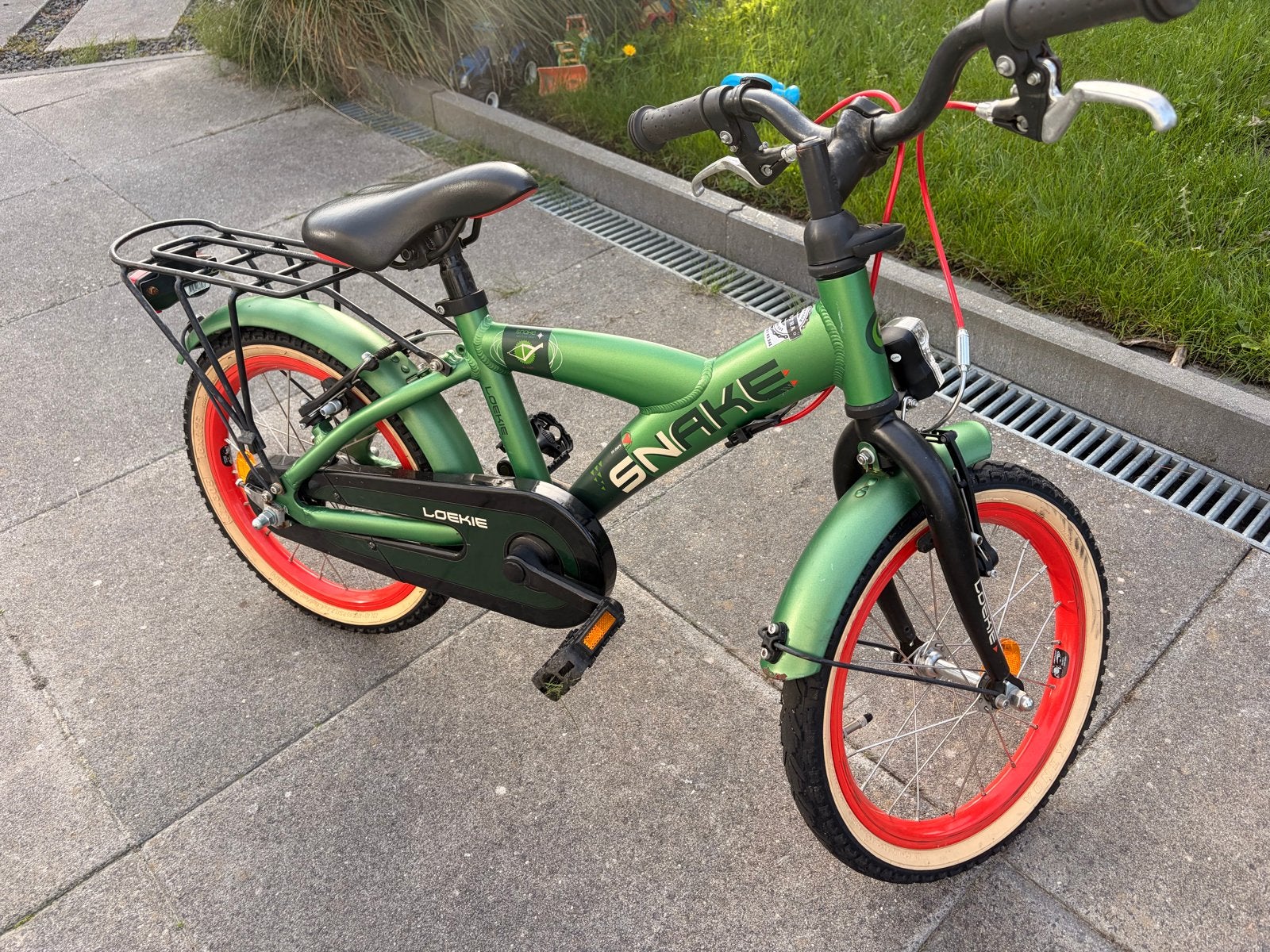 Batavus Snake (Loekie) 16 inch kinderfiets, Ophalen, Gebruikt, 16 tot 20 inch