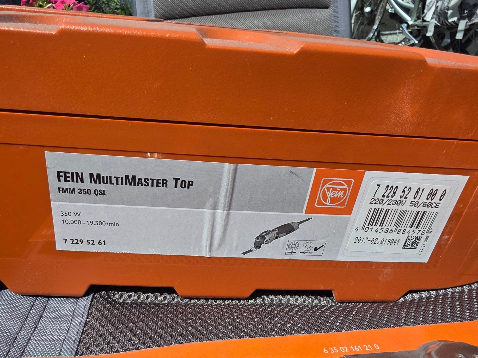 FEIN MultiMaster Top FMM 350 QSL Multitool in koffer, Doe-het-zelf en Verbouw, Ophalen, Zo goed als nieuw, Multitool, Overige merken