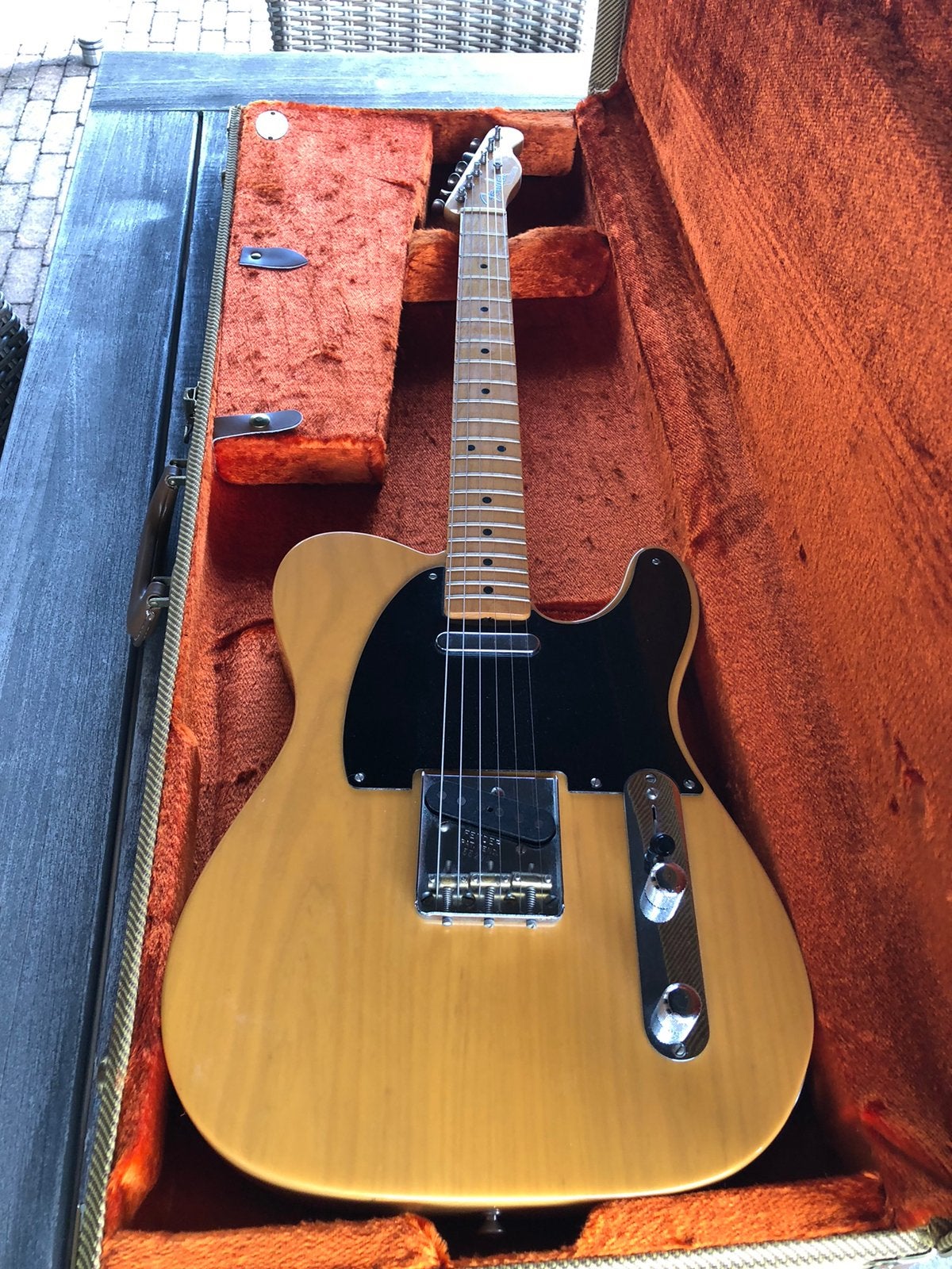Fender American Vintage 52 Telecaster + Nocaster pickups, Ophalen of Verzenden, Gebruikt, Solid body, Fender