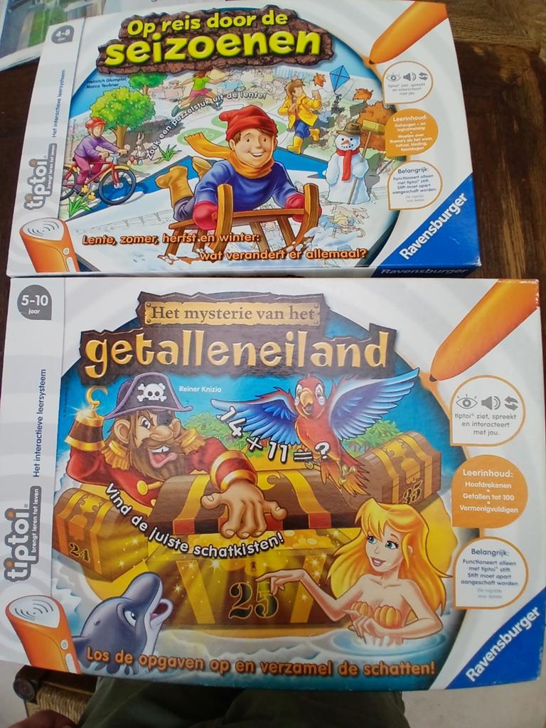 Tiptoi getalleneiland, Op reis door de seizoenen. Zonder pen, Ophalen of Verzenden, Gebruikt