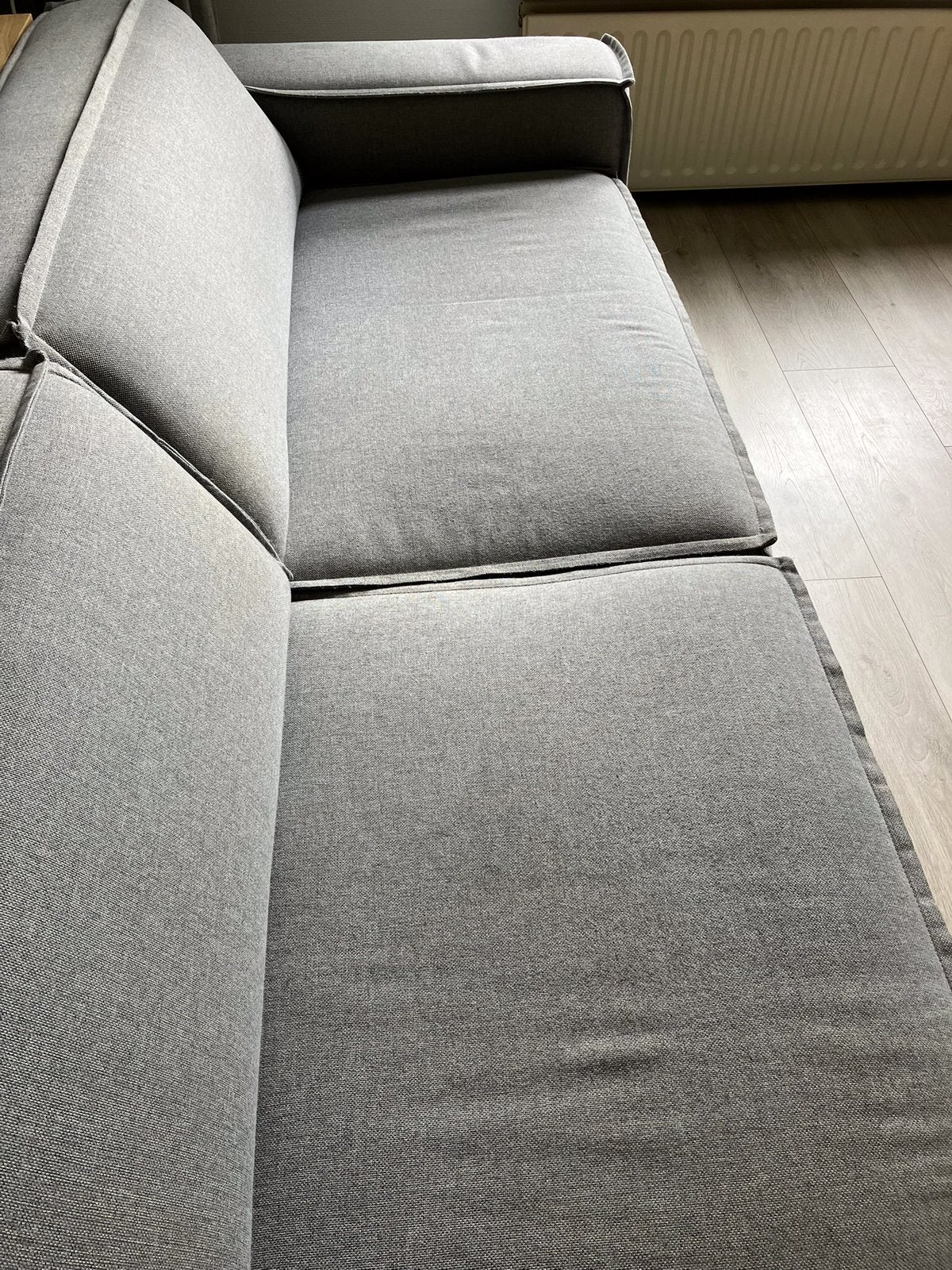 Fest Amsterdam Edge grijze 3zits bank, Huis en Inrichting, Ophalen, 250 tot 300 cm, Gebruikt, 100 tot 125 cm