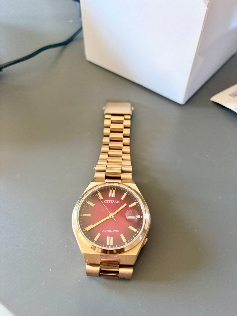 Citizen Tsuyosa NJ0153-82X Horloge, Staal, Ophalen of Verzenden, Zo goed als nieuw, Polshorloge