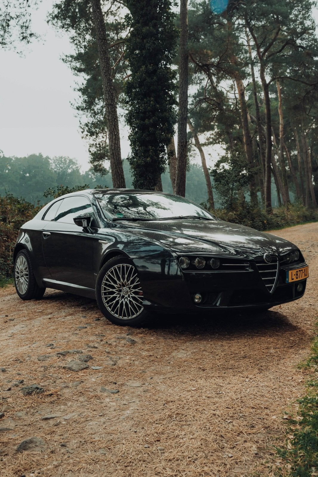 Alfa Romeo Brera 2.2 JTS 2006 Zwart, Auto's, Automatische klimaatregeling, Brera, Zwart, 4 cilinders