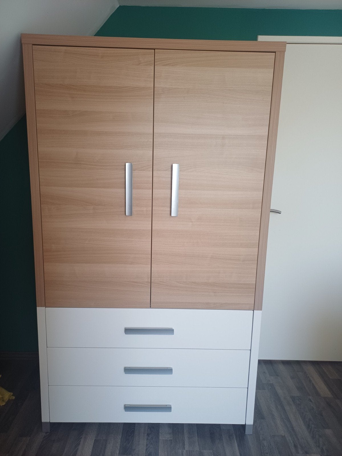 Complete Kinderkamer Orion: Kast, Bed en Commode, Ophalen, Zo goed als nieuw, Jongetje of Meisje
