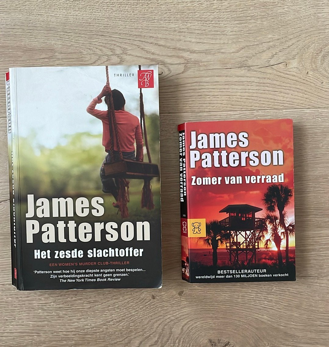 James Patterson: Het zesde slachtoffer, Zomer van verraad, Ophalen of Verzenden, Gelezen