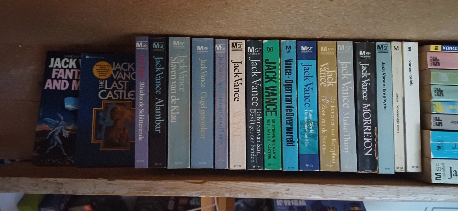 Jack Vance Boeken Collectie - Sciencefiction & Fantasy, Boeken, Fantasy, Gelezen, Ophalen of Verzenden