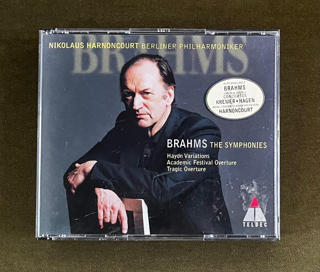 Brahms: The 4 Symphonies - Nikolaus Harnoncourt, Boxset, Ophalen of Verzenden, Zo goed als nieuw, Romantiek