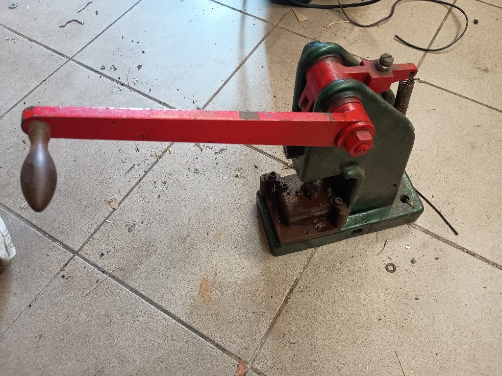 hand pons machientje, Gebruikt, Groen, Gereedschap of Toebehoren, Overige merken
