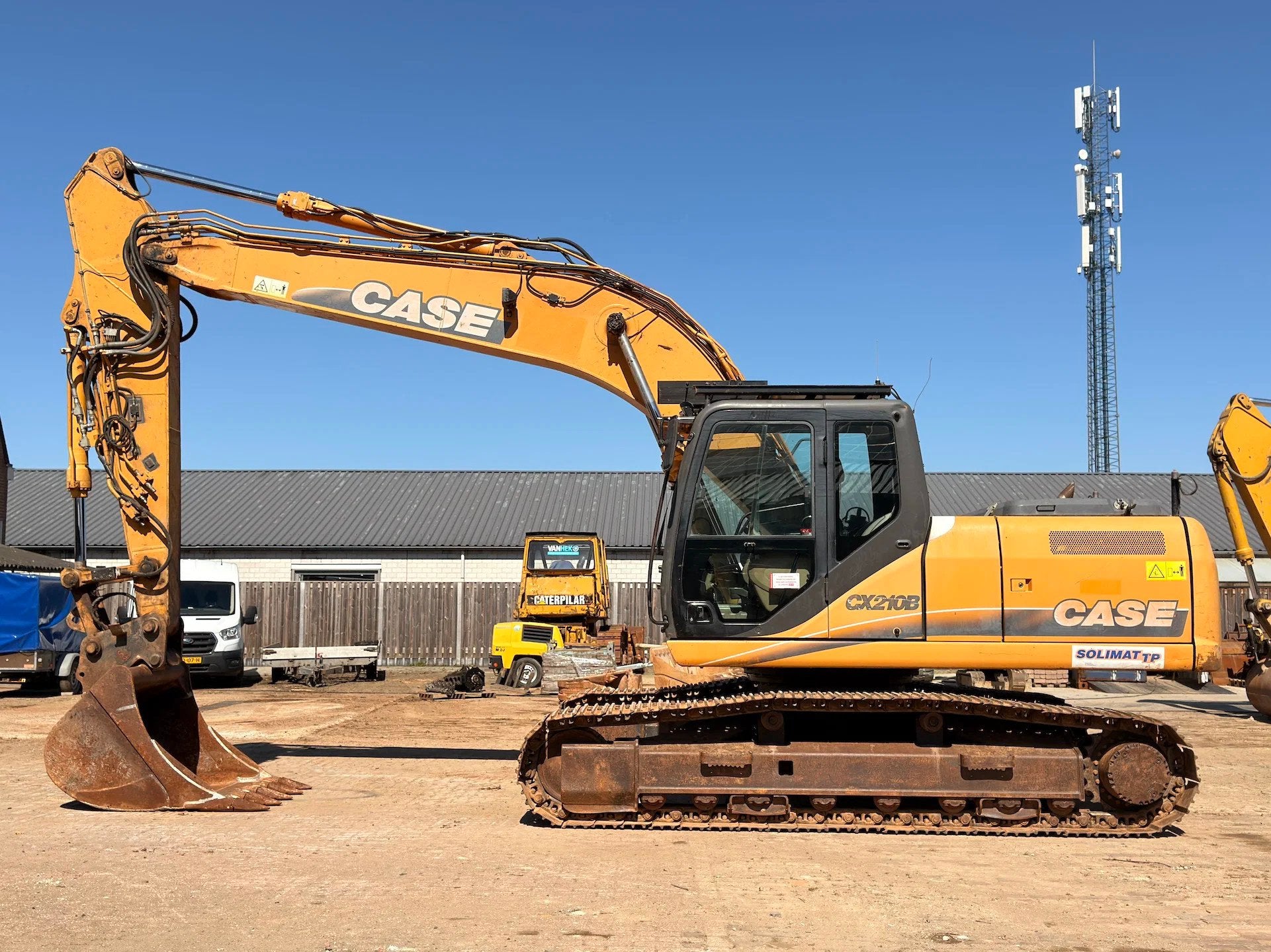 Case CX210B (bj 2012), Graafmachine