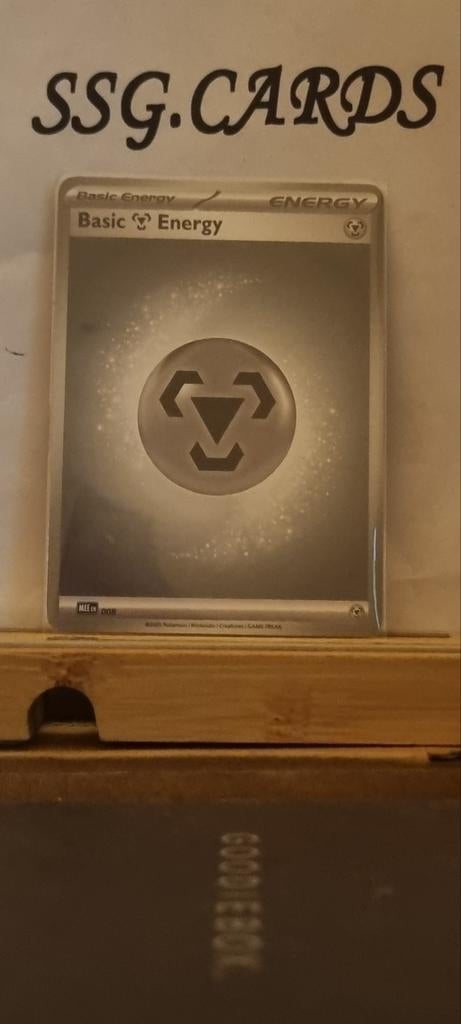 Pokémon Basic Energy Kaart - Mega Evolution NM, Ophalen of Verzenden, Zo goed als nieuw, Losse kaart