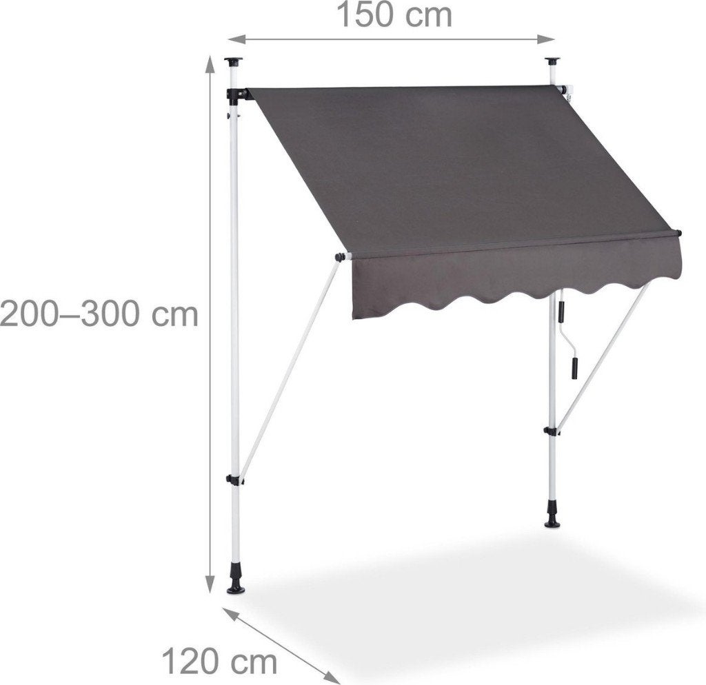 Zonnescherm, Tuin en Terras, Zonneschermen, Gebruikt, Ophalen of Verzenden, 150 tot 300 cm, 250 cm tot 450 cm
