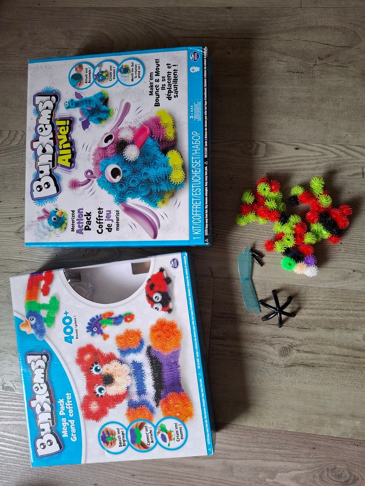 Bunchems Mega Pack & Alive! Bouwsets - Creatief Speelgoed, Ophalen of Verzenden, Gebruikt, Overige merken