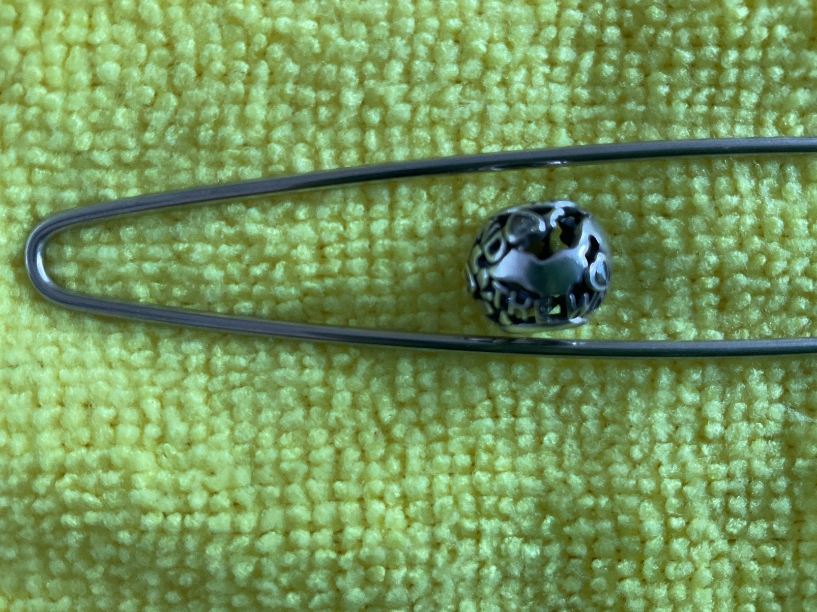 Pandora Bedel Alround the  World, Verzenden, Zo goed als nieuw, Zilver, Pandora