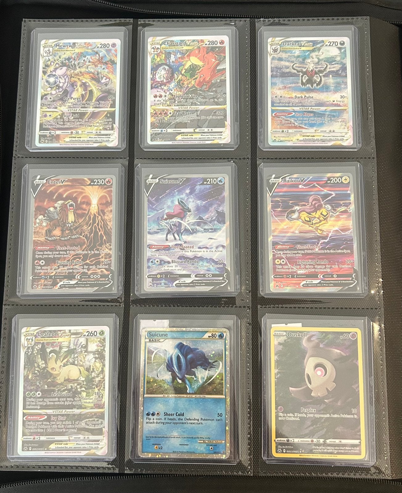 Pokemon kaarten Crown Zenith Mewtwo Vstar Charizard Darkrai, Hobby en Vrije tijd, Ophalen of Verzenden, Zo goed als nieuw