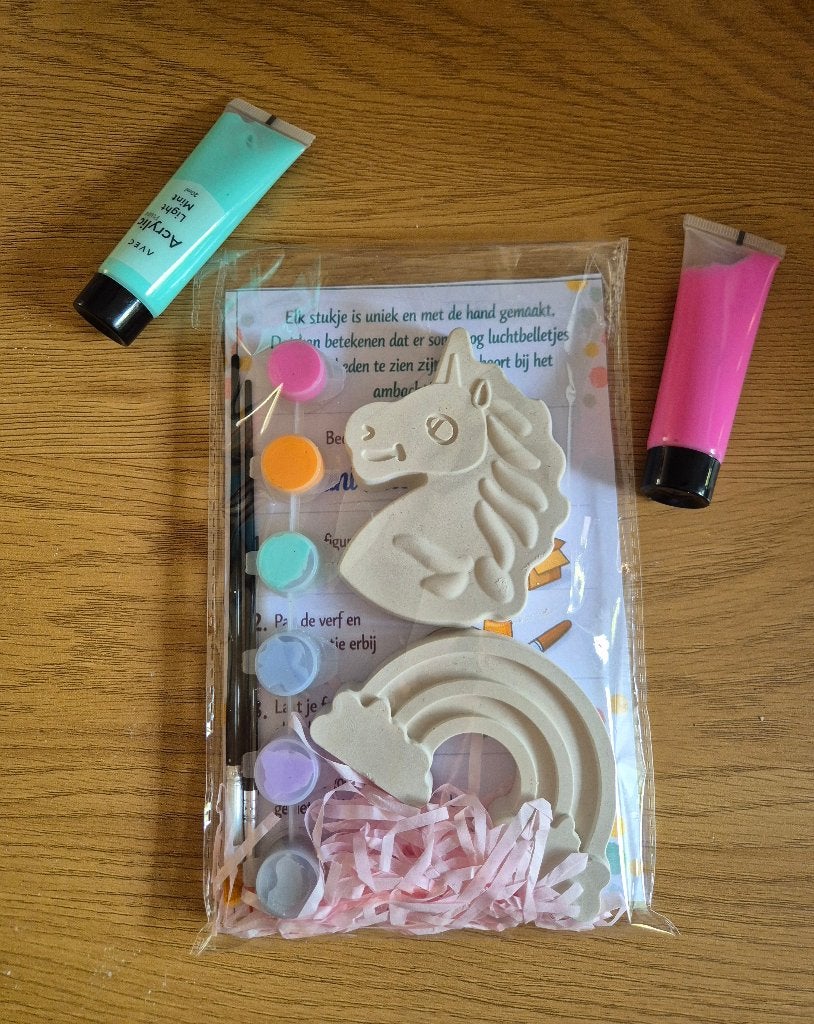 DIY Gips werkjes  (prijzen hangen af van de pakketjes), Hobby en Vrije tijd, Nieuw, Meerkleurig, Ophalen of Verzenden, Overige materialen