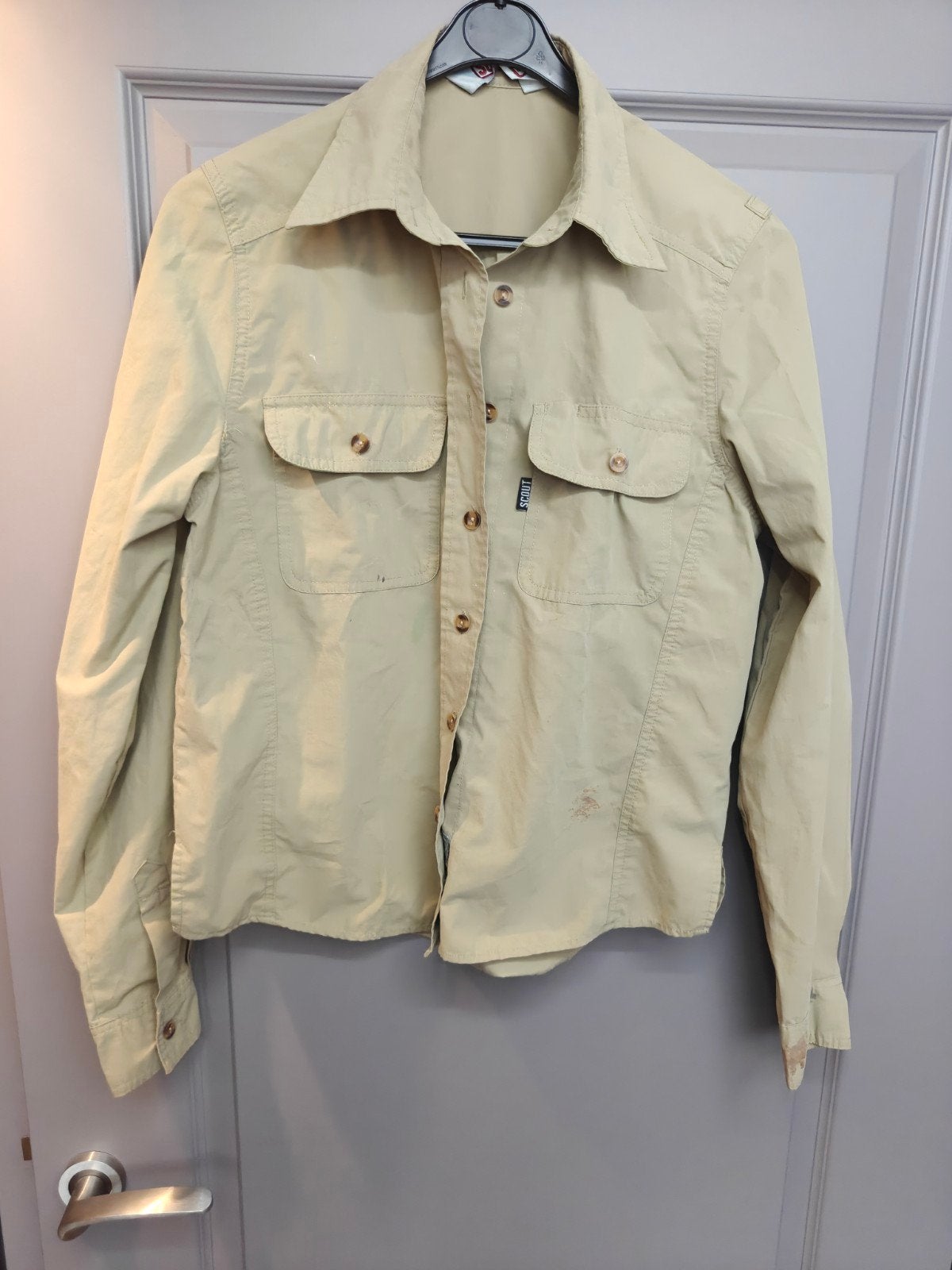 Scouting Ladies Blouse Maat 34 - Gedragen, Ophalen of Verzenden, Gebruikt, Kleding