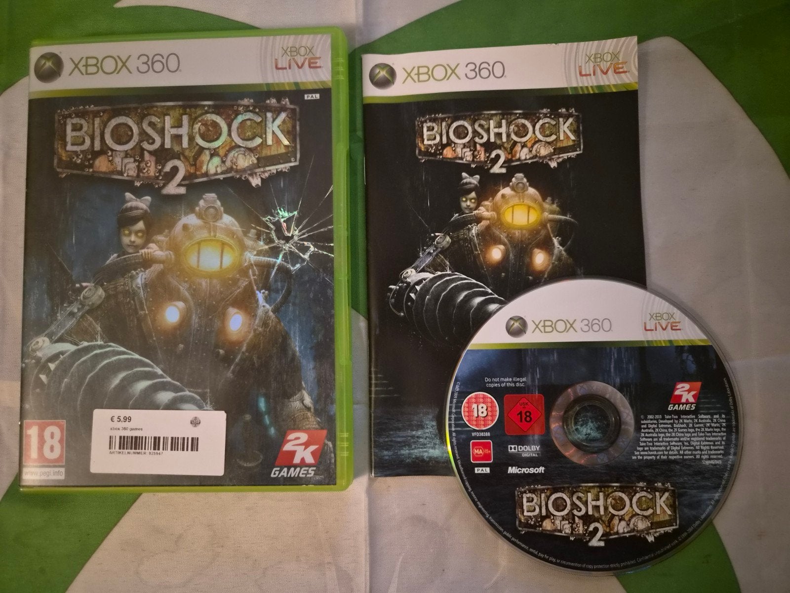 Bioshock 2 - Xbox 360, Avontuur en Actie, Vanaf 18 jaar, Verzenden, 1 speler