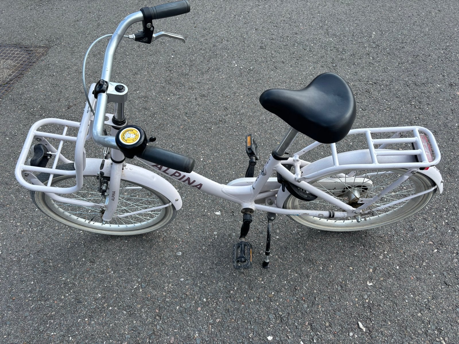 Kinderfiets Alpina 20 inch, Fietsen en Brommers, Ophalen, Gebruikt, Velgrem, 20 inch of meer