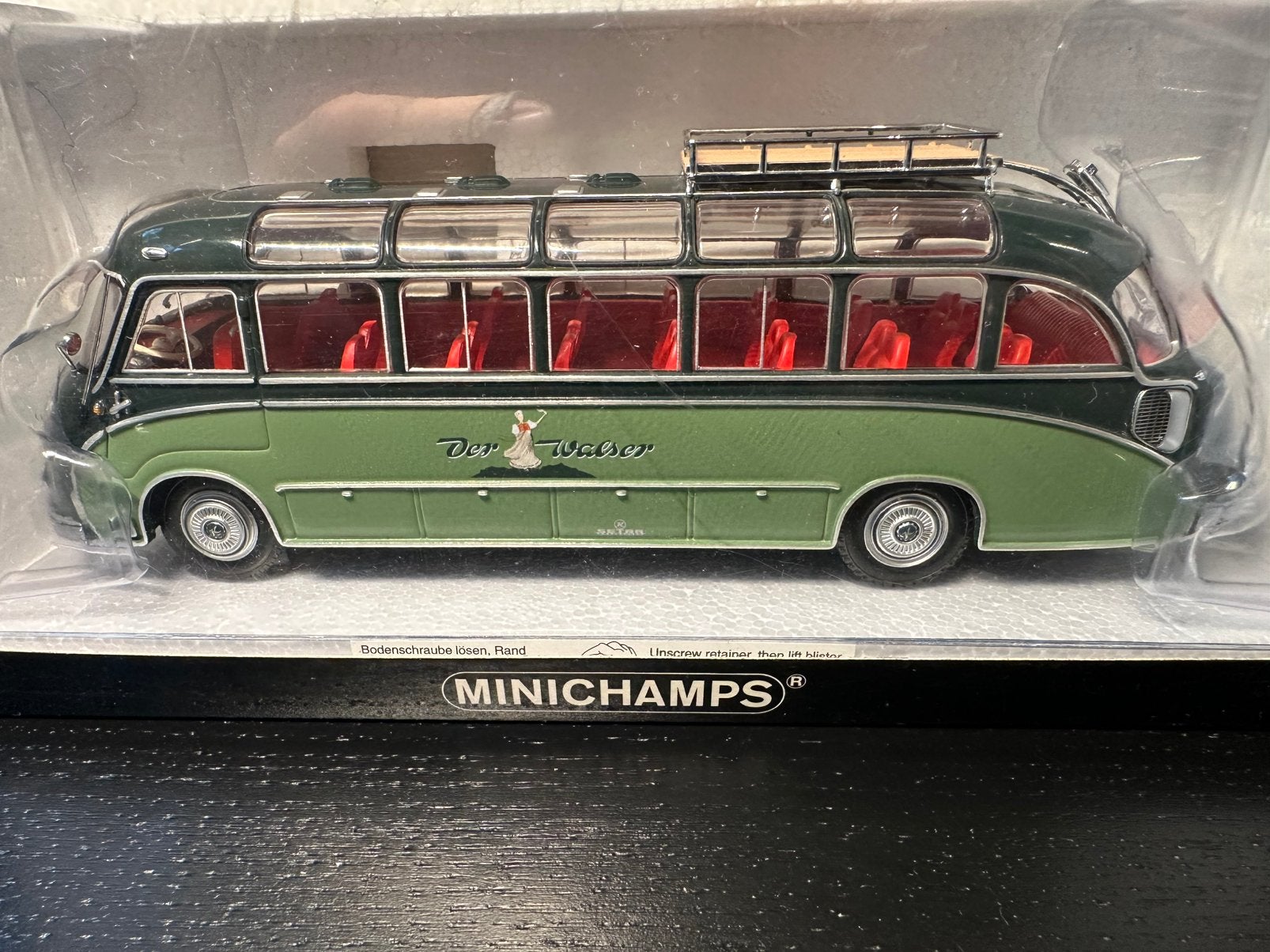 Setra S8. 1953 Bus   Minichamps, Verzenden, Zo goed als nieuw, Auto, MiniChamps