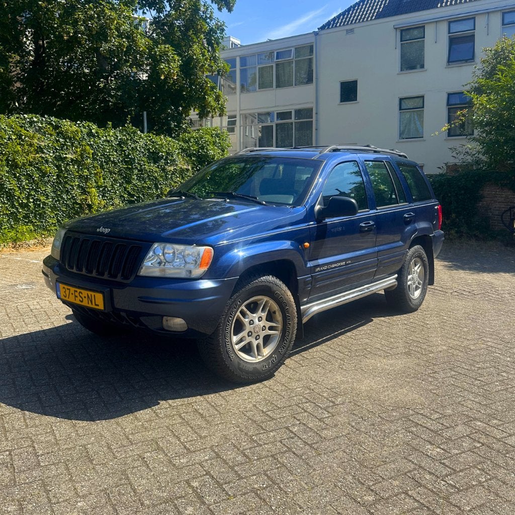 Jeep Grand Cherokee 4.7 I V8 Limited AUT 2000 Blauw, Automaat, 1826 kg, 4701 cc, Vierwielaandrijving