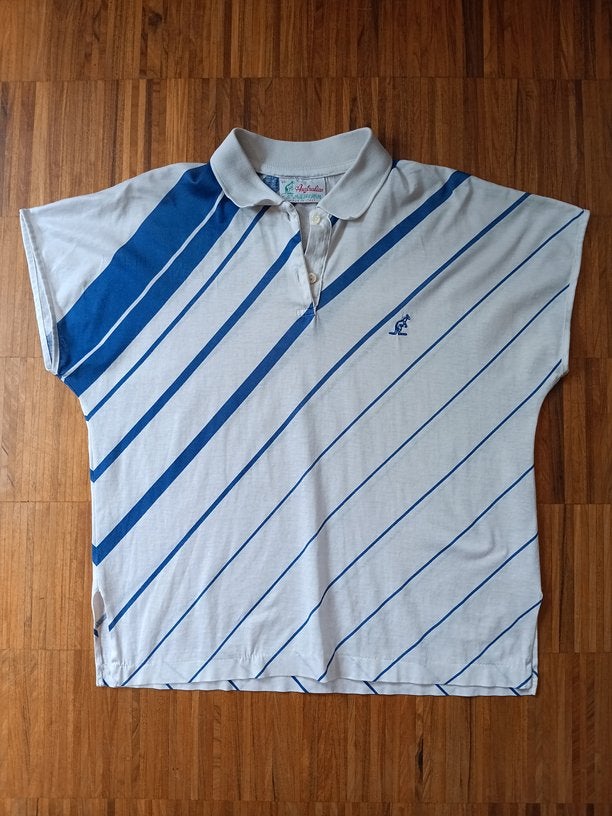 Vintage Australian polo met korte mouwen, Ophalen of Verzenden, Zo goed als nieuw, Maat 36 (S), Korte mouw