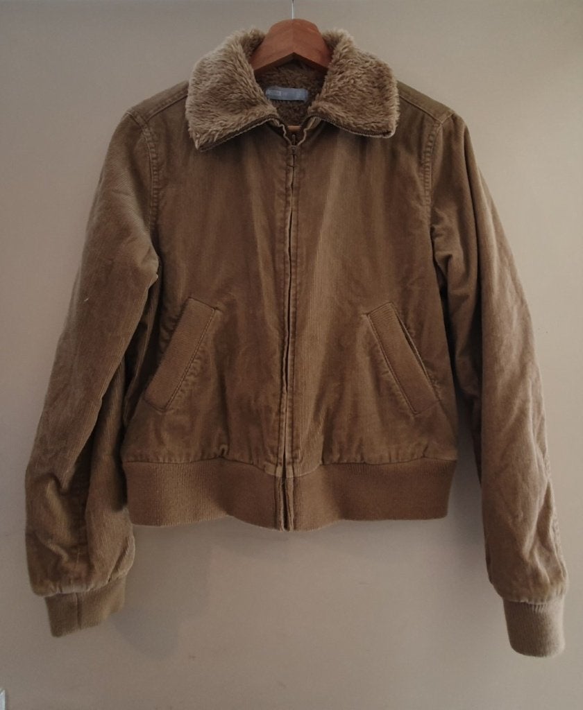 Bruin jasje Zara TRF maat L teddy, Ophalen of Verzenden, Gedragen, Maat 38/40 (M), Bruin
