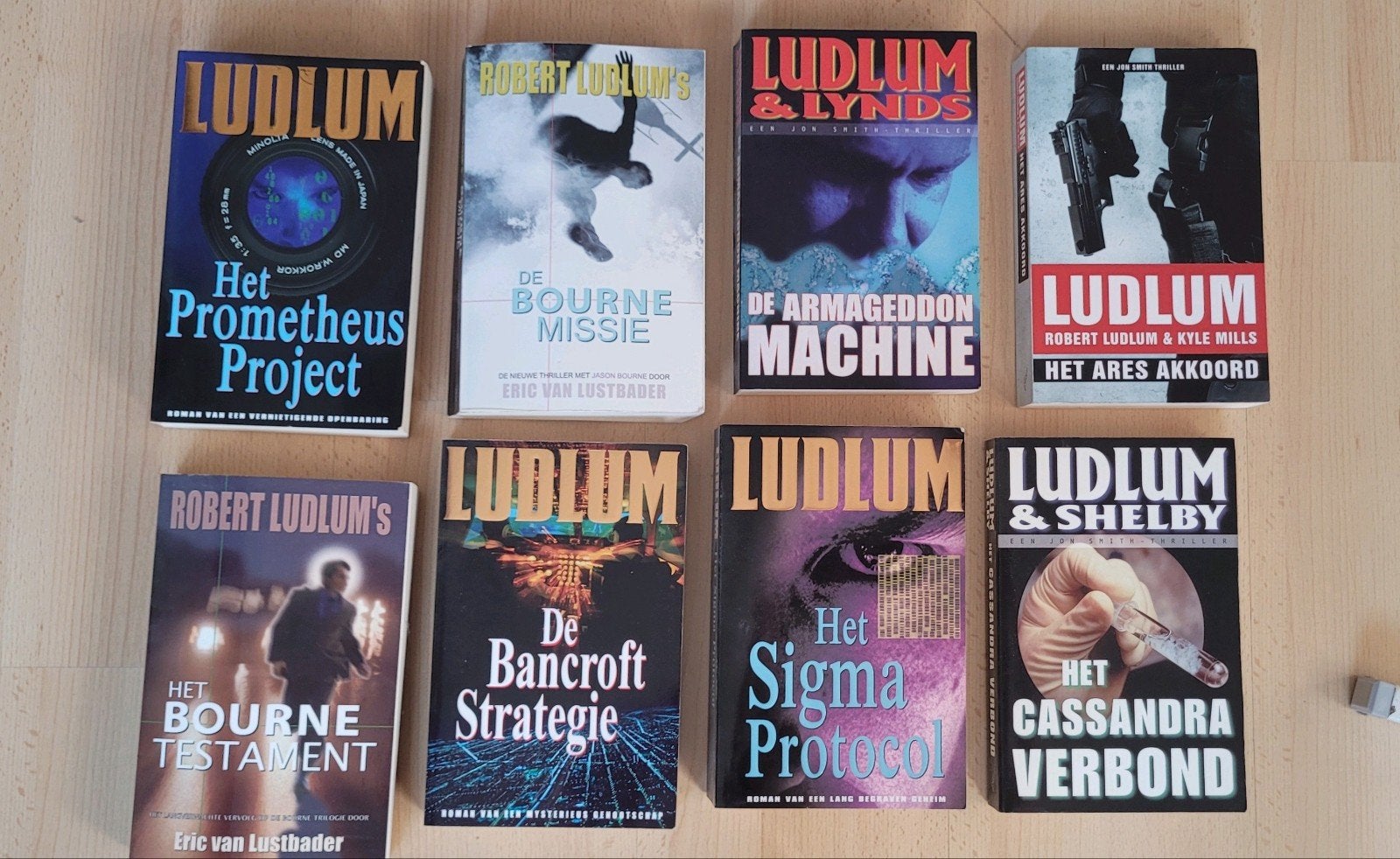 Robert Ludlum Boeken Collectie - Thrillers, Ophalen, Gelezen, Robert Ludlum