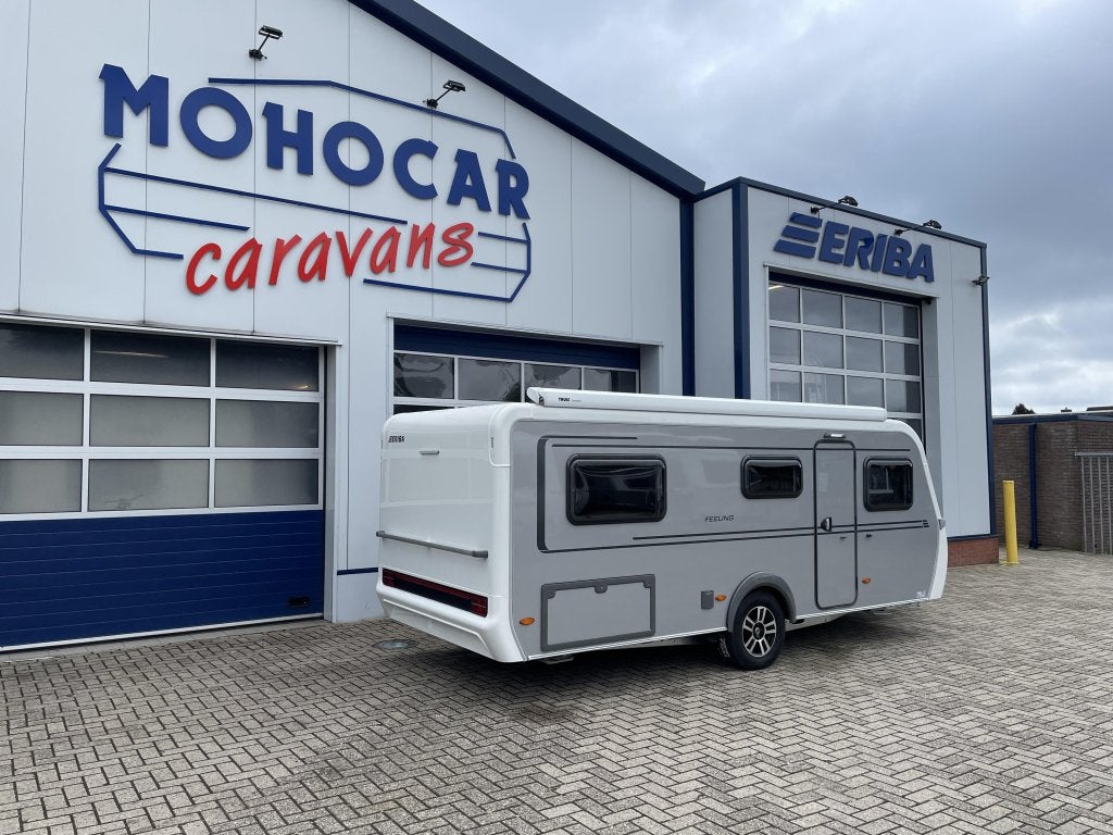 Eriba Feeling 442, Caravans en Kamperen, Caravans, Overige typen, Standaardzit, Schokbreker, Bedrijf