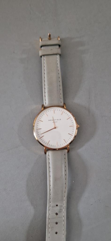 Rosefield horloge - weinig gedragen, Overige merken, Leer, Staal, Polshorloge