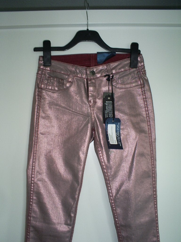 NIEUW __ BLEULAB wax broek mt. 24 __ waarde 265,00, Overige kleuren, Verzenden, Nieuw, Bleulab