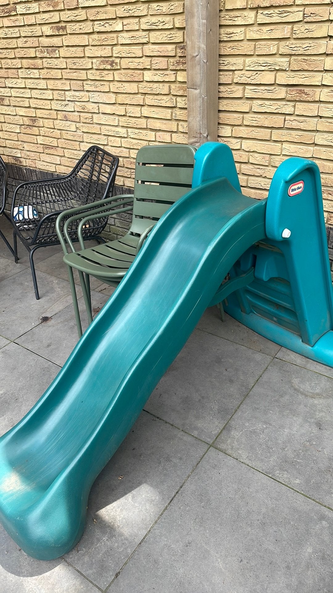 Little tikes glijbaan, Kinderen en Baby's, Speelgoed | Buiten | Speeltoestellen, Ophalen of Verzenden, Zo goed als nieuw, Glijbaan