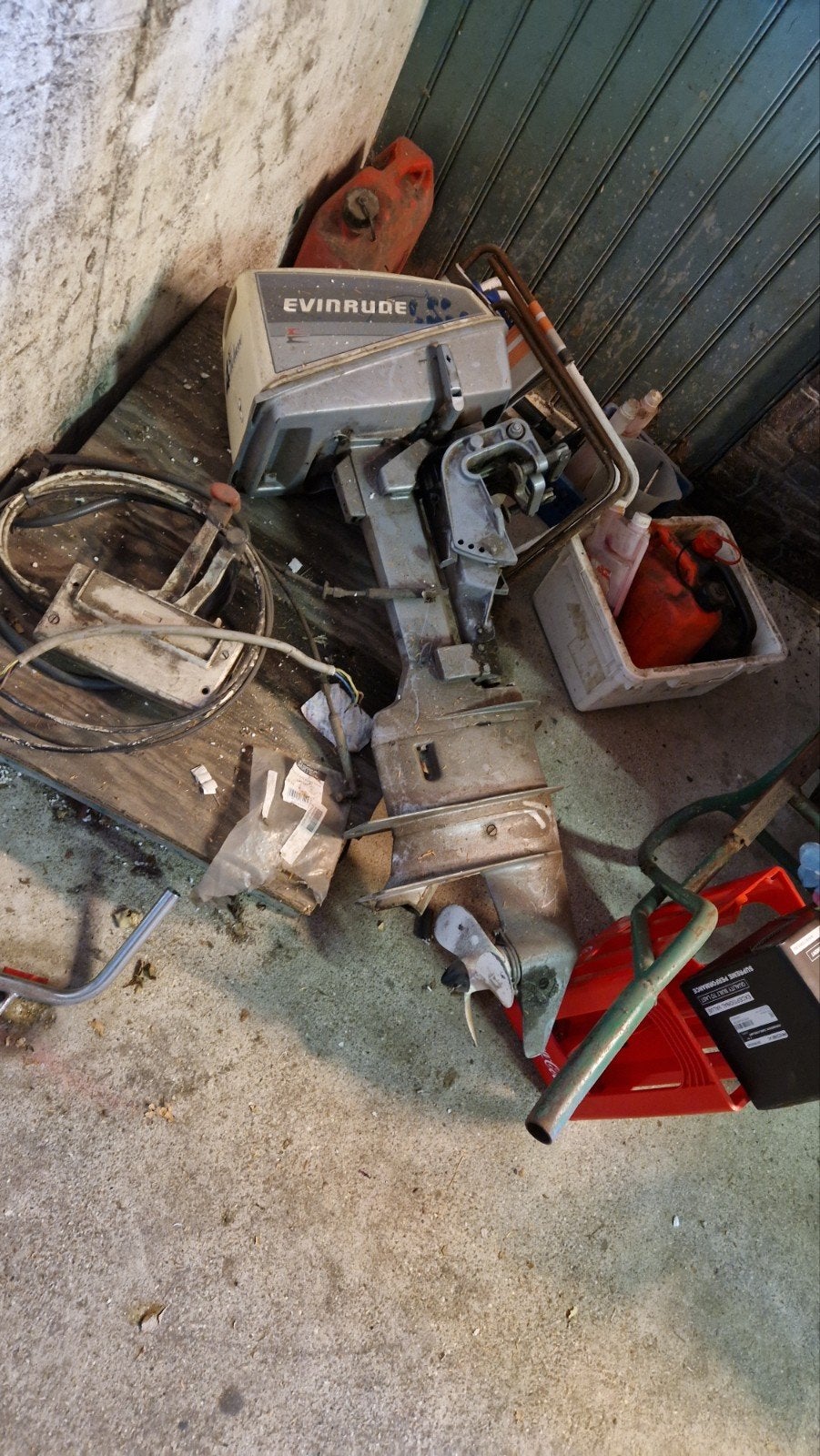 Evinrude 4 PK Langstaart Buitenboordmotor, Ophalen of Verzenden, Gebruikt