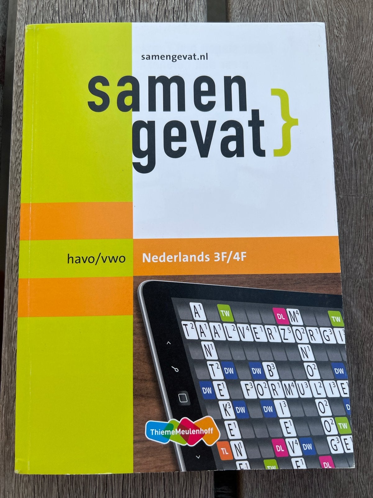 Samengevat Nederlands 3F/4F havo/vwo Thiememeulenhoff, Ophalen of Verzenden, Zo goed als nieuw, HAVO, Nederlands