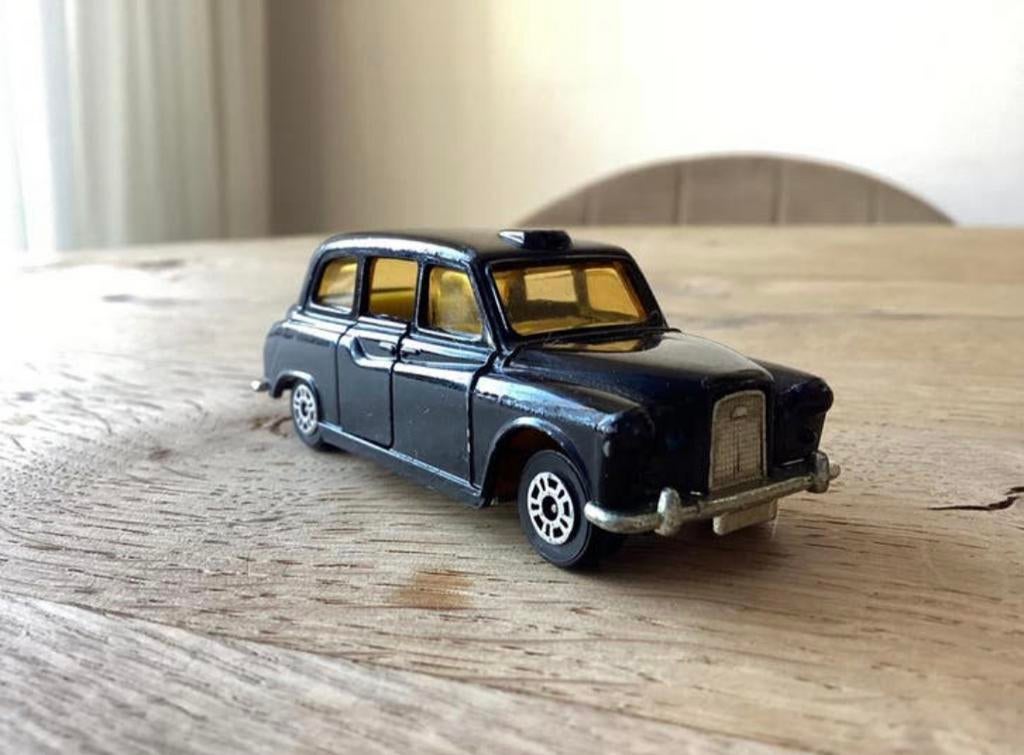 Corgi London Taxi zwart – Made in Great Britain – diecast, Ophalen of Verzenden, Zo goed als nieuw, Auto