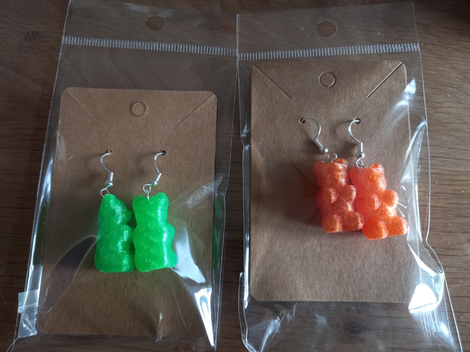 oorbellen beertjes, Overige materialen, Hangers, Nieuw, Ophalen of Verzenden