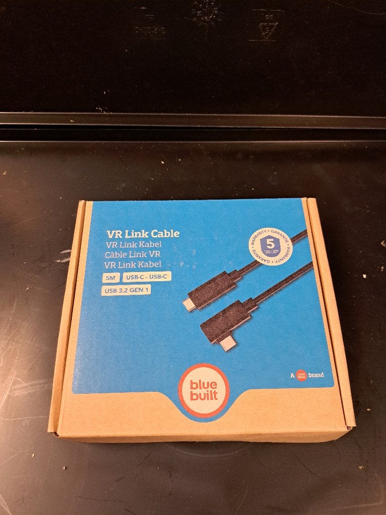 Blue link VR link kabel 5 meter, Ophalen of Verzenden, Zo goed als nieuw, VR-bril, Overige platformen
