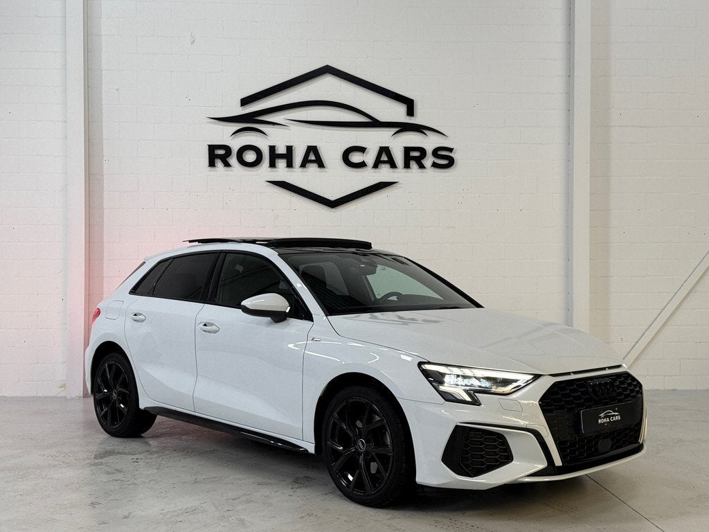 Audi A3 Sportback 40 TFSI e Advanced edition Pano S-line, Gebruikt, Euro 6, 4 cilinders, Wit