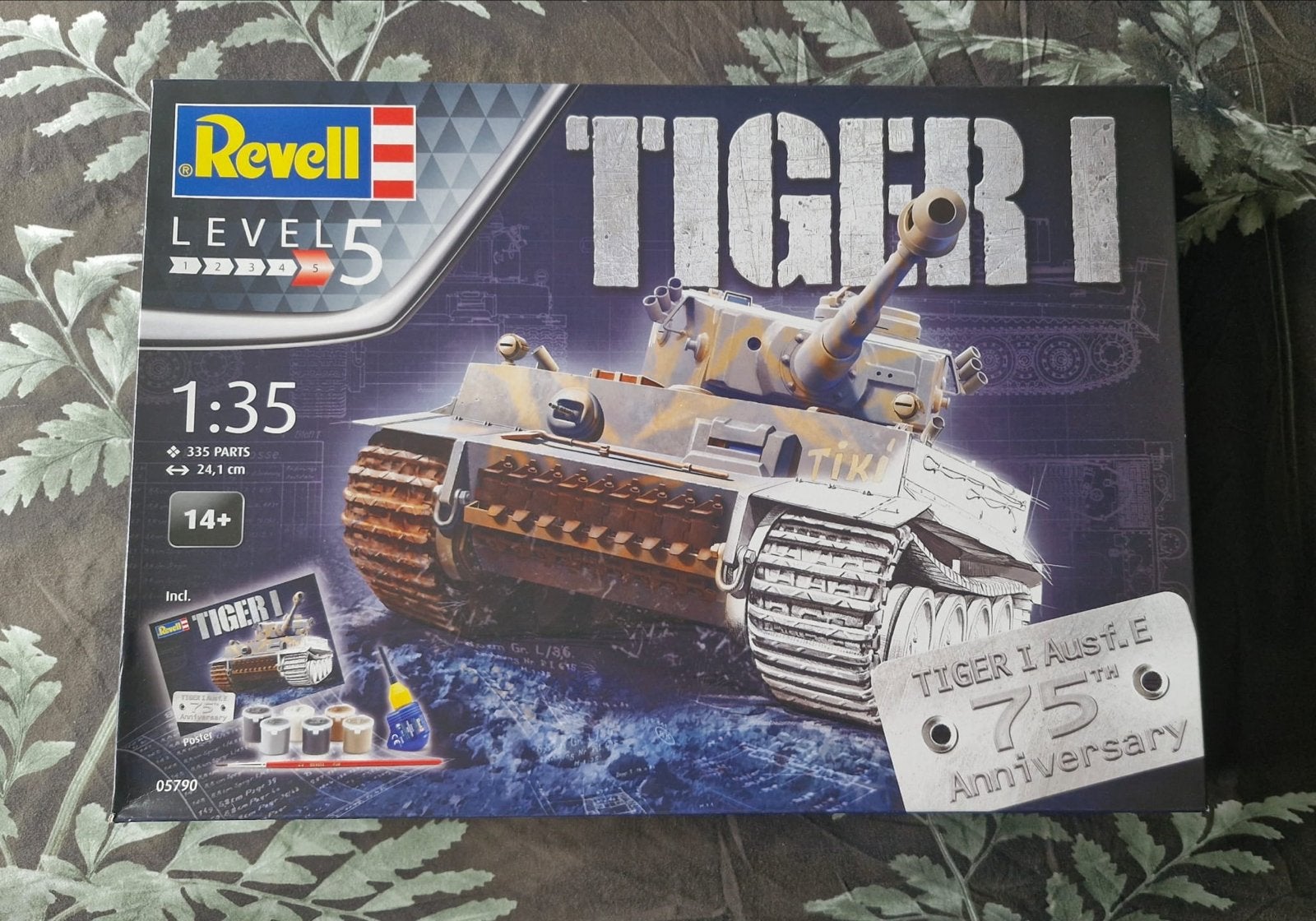 Revell Tiger I Modelbouw Tank - Level 5, Schaal 1:35, Ophalen, Tank, Nieuw, 1:32 tot 1:50