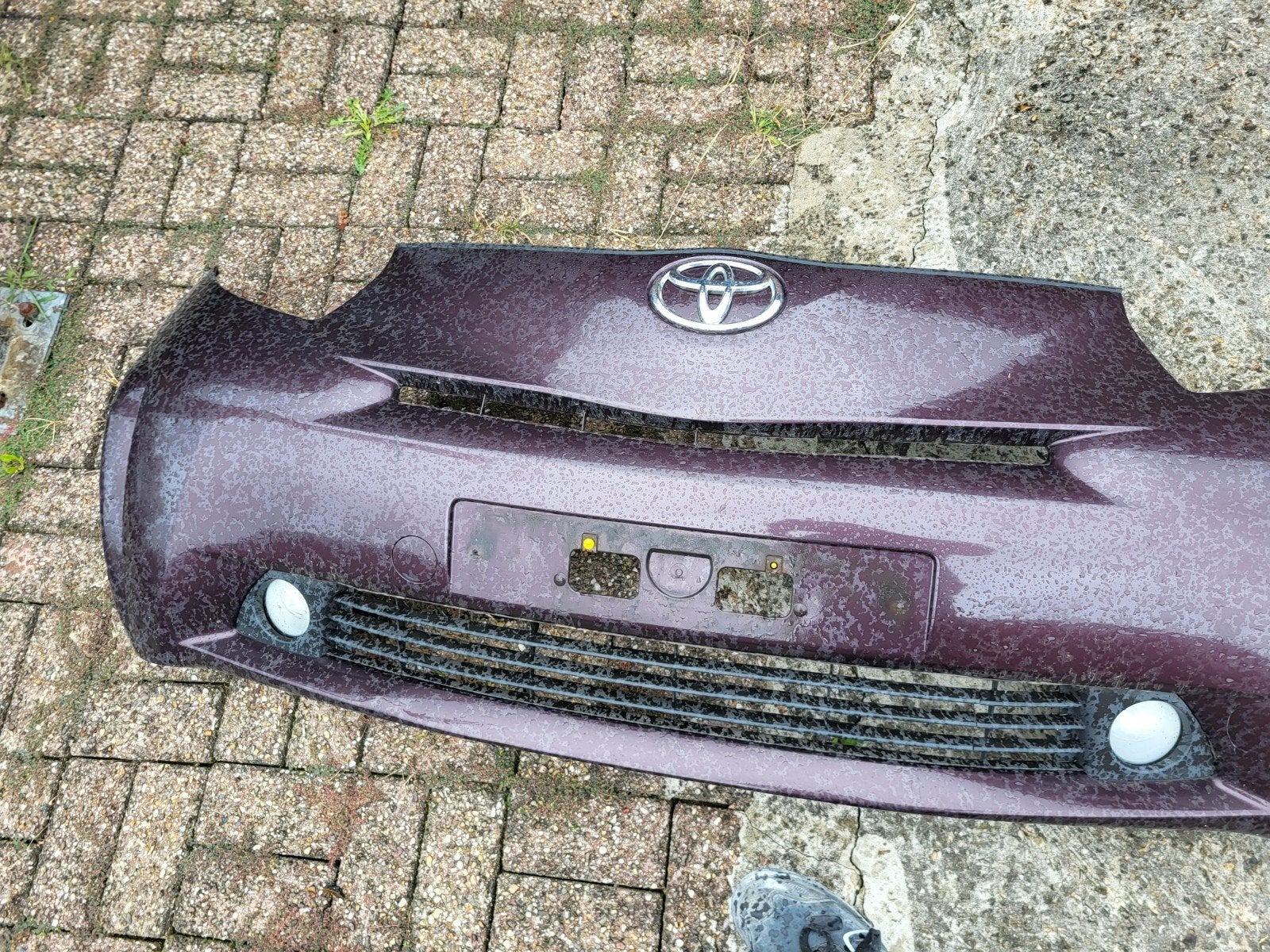 Bumpers Toyota IQ voor en achter, Auto-onderdelen, Gebruikt, Ophalen of Verzenden, Toyota, Bumper
