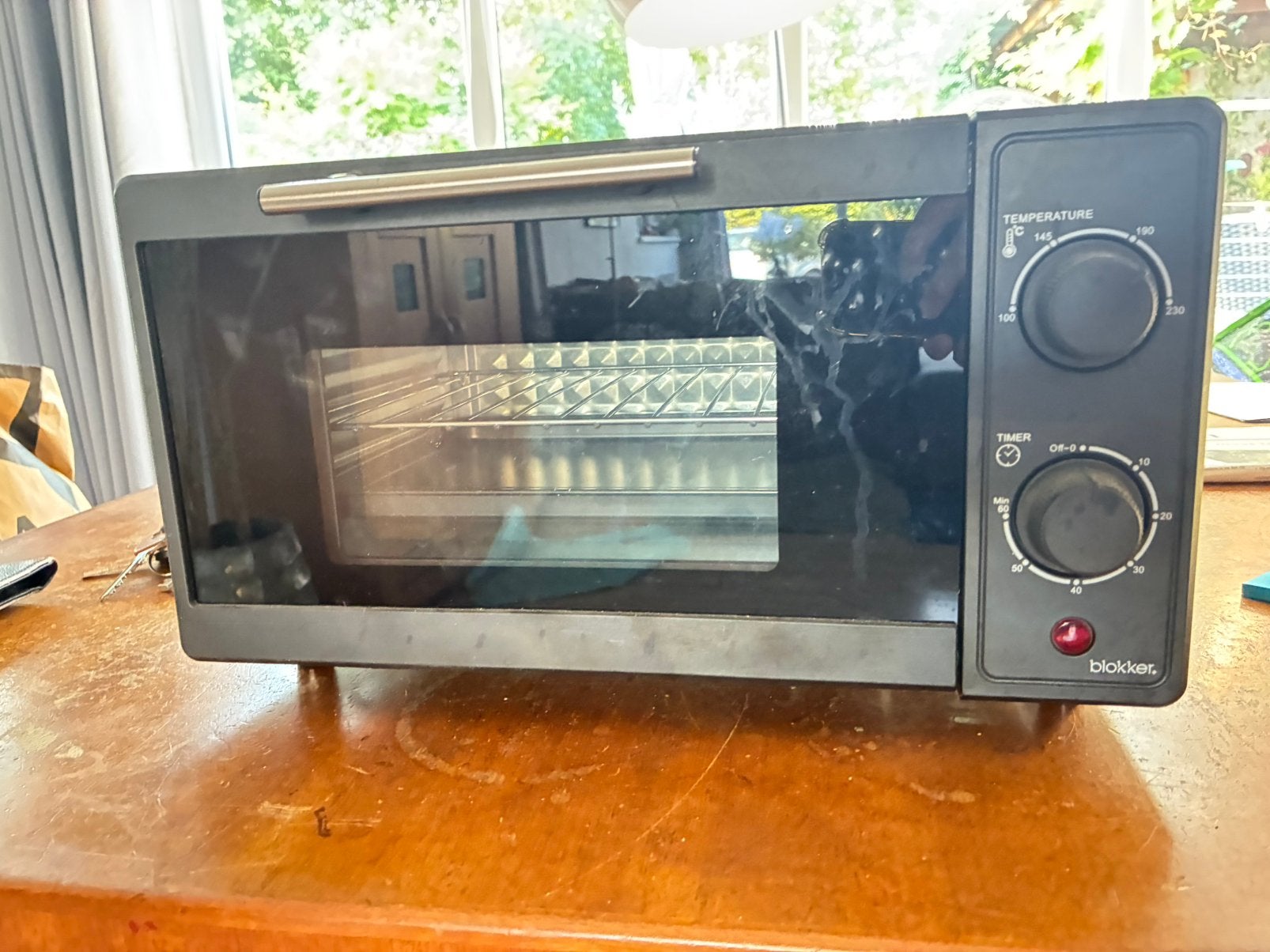 Mini oven nieuw, Witgoed en Apparatuur, Ovens, Ophalen, Zo goed als nieuw, Minder dan 45 cm