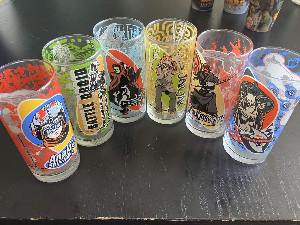 star wars glazen set, Verzamelen, Star Wars, Ophalen, Nieuw, Gebruiksvoorwerp