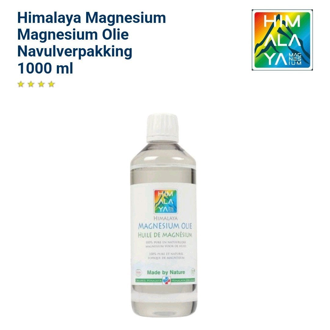 Hymalaya magnesium olie 800 ml bon aanwezig, Ophalen of Verzenden, Schoonmaakmiddel
