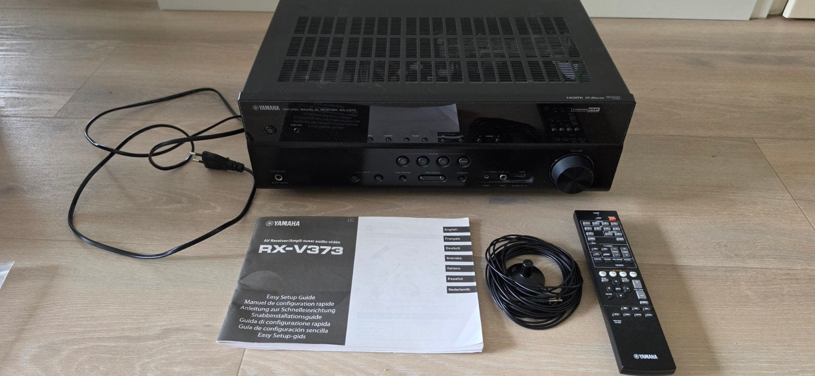 Yamaha RX-V373 AV reciever, Audio, Tv en Foto, Versterkers en Receivers, Ophalen, Yamaha, Zo goed als nieuw, 120 watt of meer