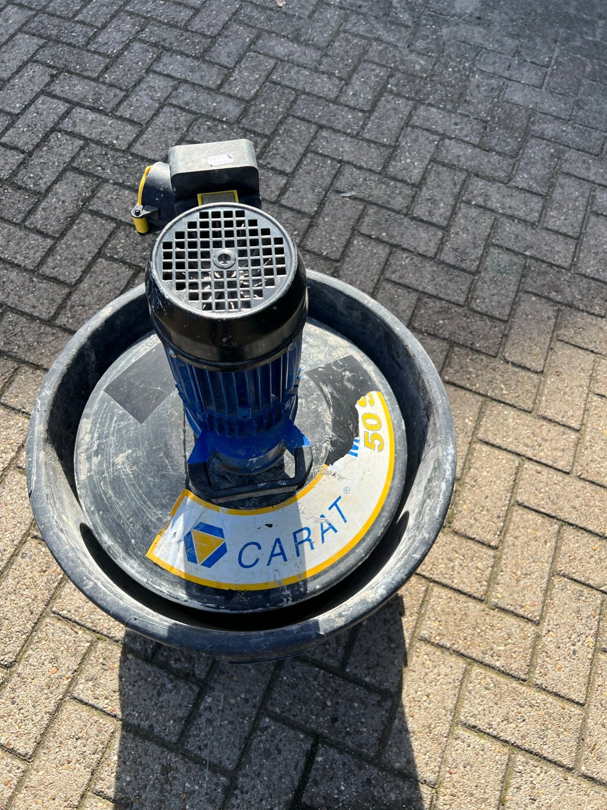 Carat 50S Betonmolen / Mortelmixer (2002), Doe-het-zelf en Verbouw, Ophalen, Gebruikt