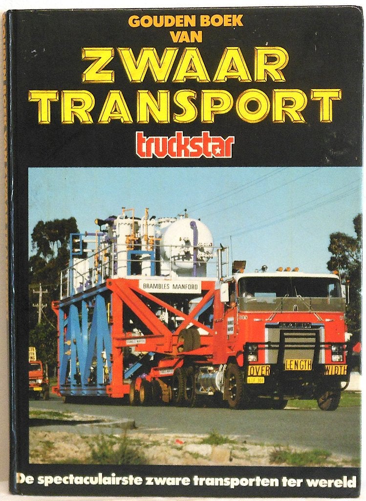 ZWAAR TRANSPORT. Truckstar boek. 1985. H. Kuipers. I.g.st., Verzenden, Gebruikt, Auto's