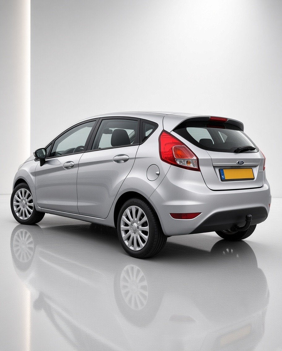 2015 Ford Fiesta 1.0 - 5D - Cruise control - Navigation, Voorwielaandrijving, Stof, Zwart, 4 stoelen