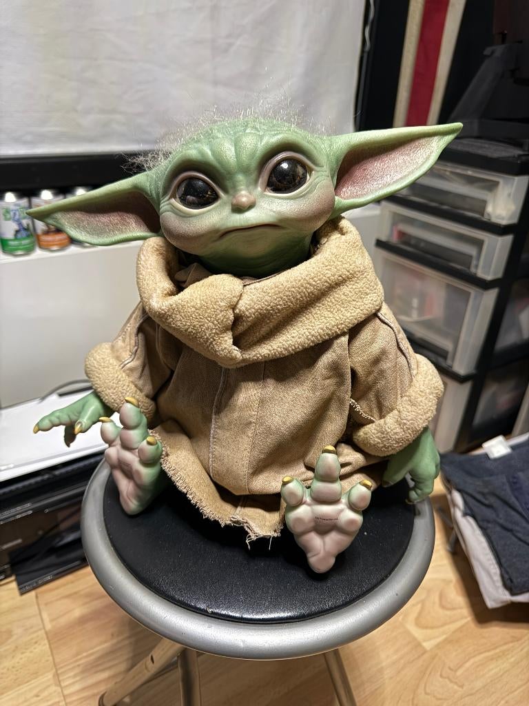 Grogu Life-Size Figure Hot Toys (LMS015), Ophalen, Nieuw, Actiefiguurtje