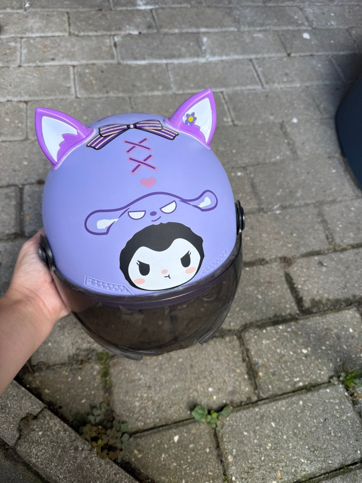 Kuromi scooterhelm kind, Ophalen, Nieuw